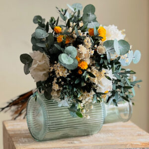 comprar ramo de novia de flores preservadas, flores secas.